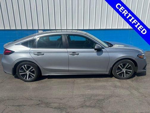 Lunar Silver Metallic 2024 Honda Civic LX