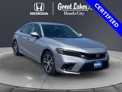 Lunar Silver Metallic 2024 Honda Civic LX