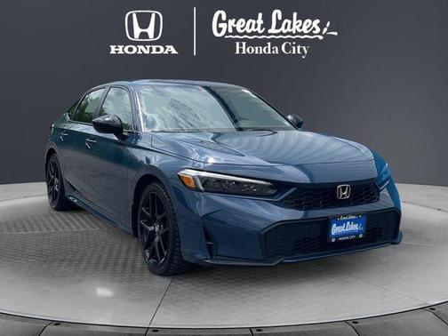 Blue Lagoon 2025 Honda Civic Hybrid