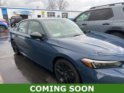 Blue Lagoon 2025 Honda Civic Hybrid