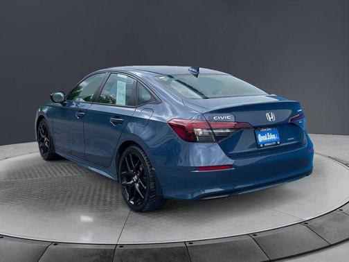 Blue Lagoon 2025 Honda Civic Hybrid