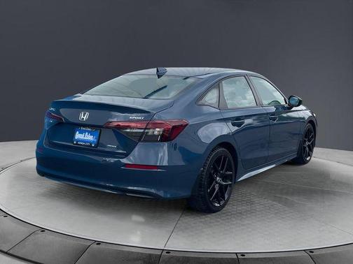 Blue Lagoon 2025 Honda Civic Hybrid