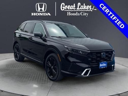 Crystal Black Pearl 2023 Honda CR-V Hybrid Sport Touring