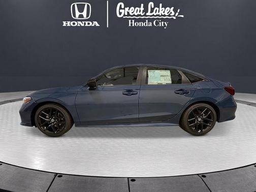 Blue 2026 Honda Civic Sport