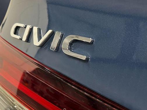 Blue 2026 Honda Civic Sport