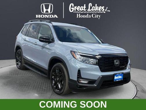 Sonic Gray Pearl 2025 Honda Passport Black Edition