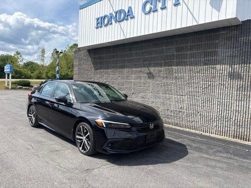 Crystal Black Pearl 2023 Honda Civic Touring