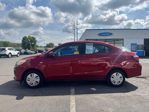 Wine Red Metallic 2024 Mitsubishi Mirage G4 ES