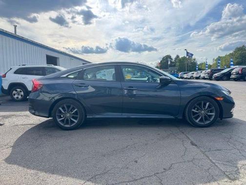 Cosmic Blue Metallic 2019 Honda Civic EX