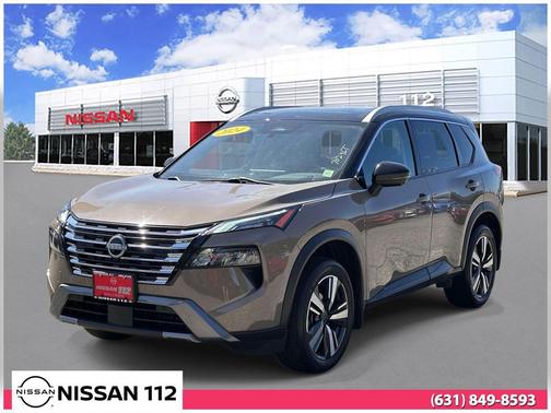 Baja Storm Metallic/Super Black 2024 Nissan Rogue SL