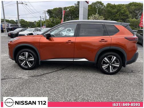 Sunset Drift Chromaflair/Super Black 2021 Nissan Rogue SL