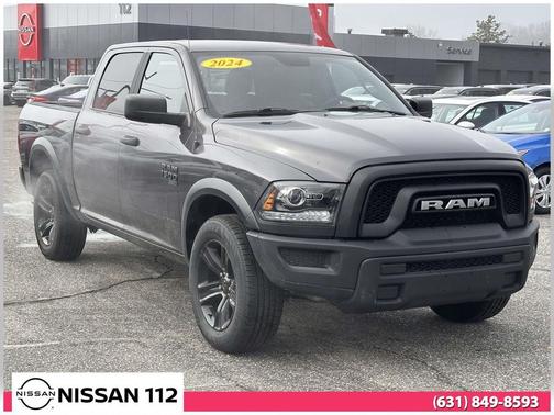 Granite Crystal Metallic Clearcoat 2024 RAM 1500 Classic Warlock Crew Cab 4x4 5'7' Box