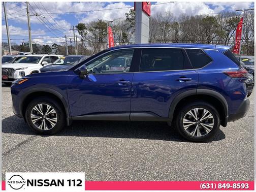 Caspian Blue Metallic 2021 Nissan Rogue SV