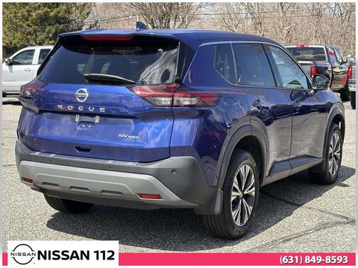 Caspian Blue Metallic 2021 Nissan Rogue SV