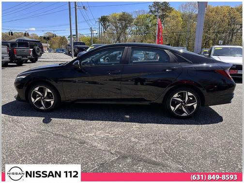 Onyx Black 2023 Hyundai ELANTRA SEL