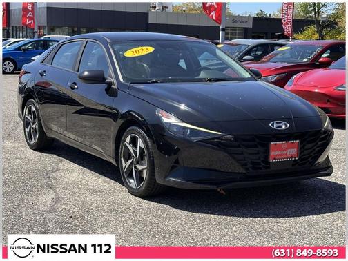 Onyx Black 2023 Hyundai ELANTRA SEL
