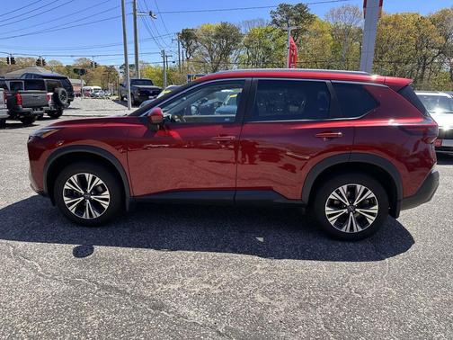 Scarlet Ember Tintcoat 2023 Nissan Rogue SV