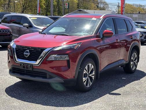 Scarlet Ember Tintcoat 2023 Nissan Rogue SV