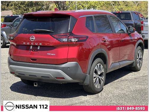 Scarlet Ember Tintcoat 2023 Nissan Rogue SV