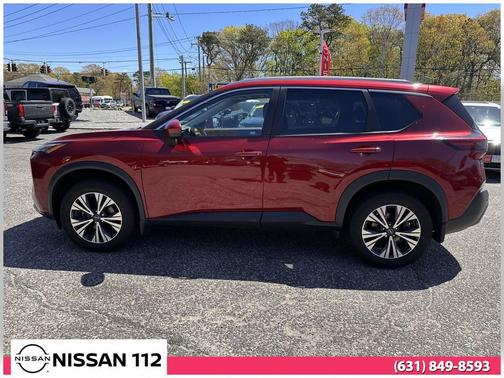 Scarlet Ember Tintcoat 2023 Nissan Rogue SV