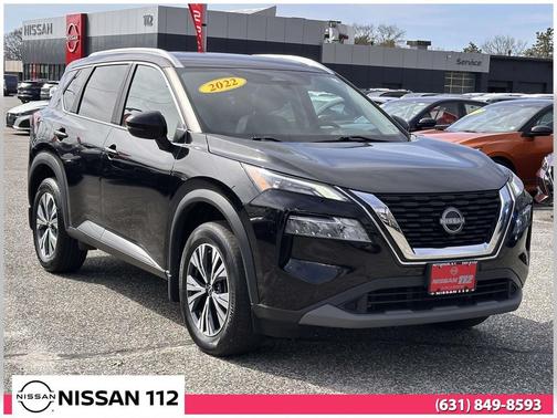 Super Black 2022 Nissan Rogue SV