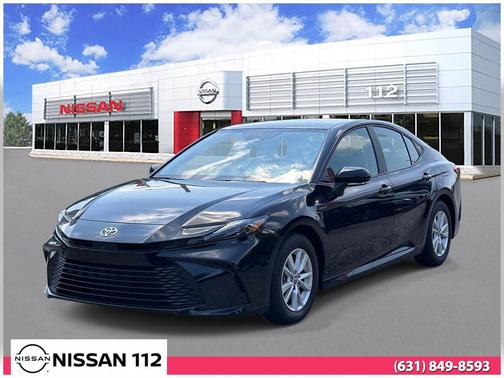 Midnight Black Metallic 2026 Toyota Camry LE