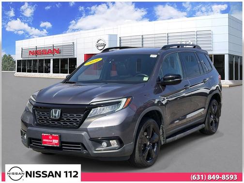Modern Steel Metallic 2021 Honda Passport AWD Elite