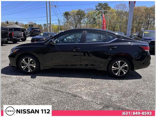 Super Black 2023 Nissan Sentra SV