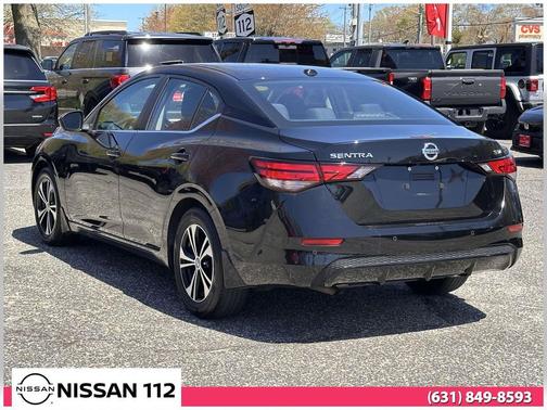 Super Black 2023 Nissan Sentra SV