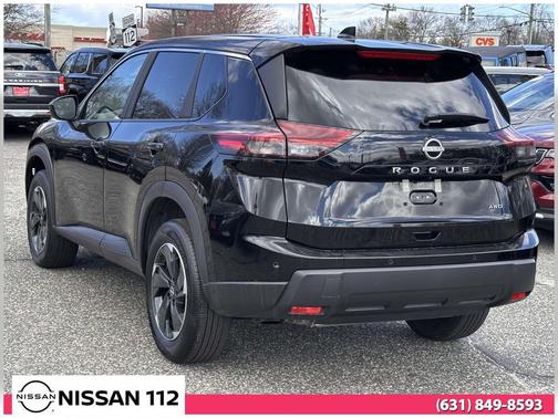 Super Black 2025 Nissan Rogue SV