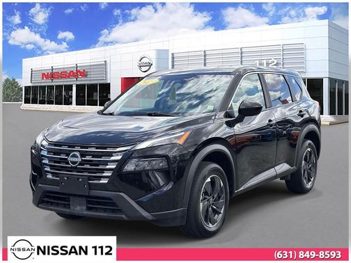 Super Black 2025 Nissan Rogue SV