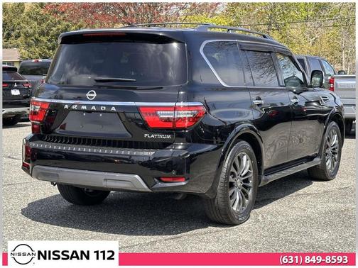 Super Black 2023 Nissan Armada Platinum 4WD