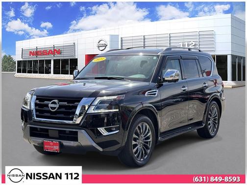 Super Black 2023 Nissan Armada Platinum 4WD