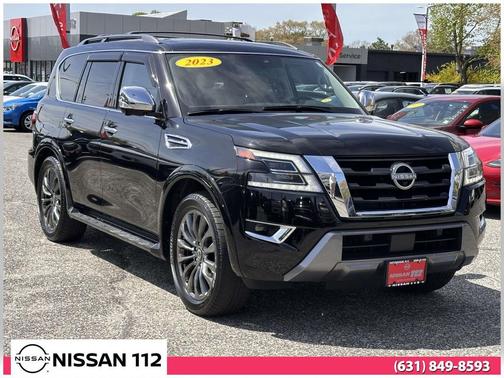 Super Black 2023 Nissan Armada Platinum 4WD