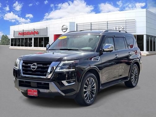 Super Black 2023 Nissan Armada Platinum 4WD