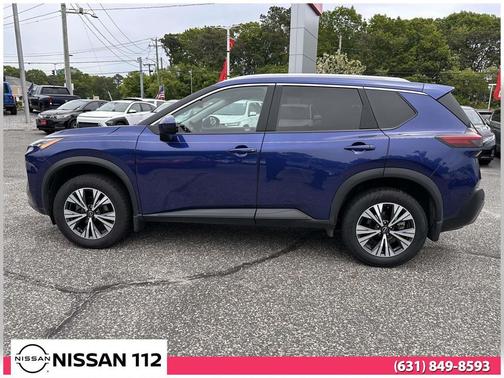 Caspian Blue Metallic 2023 Nissan Rogue SV