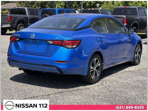 Electric Blue Metallic 2023 Nissan Sentra SV