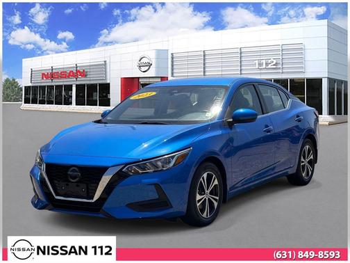 Electric Blue Metallic 2023 Nissan Sentra SV