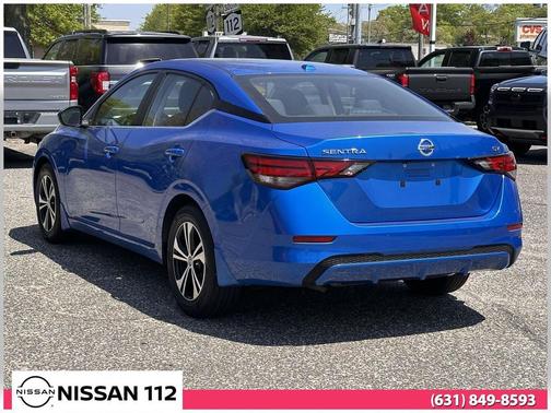 Electric Blue Metallic 2023 Nissan Sentra SV