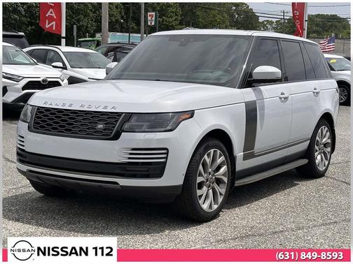 White 2020 Land Rover Range Rover 3.0L V6 Supercharged HSE