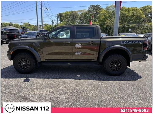 Shelter Green Metallic 2024 Ford Ranger Raptor