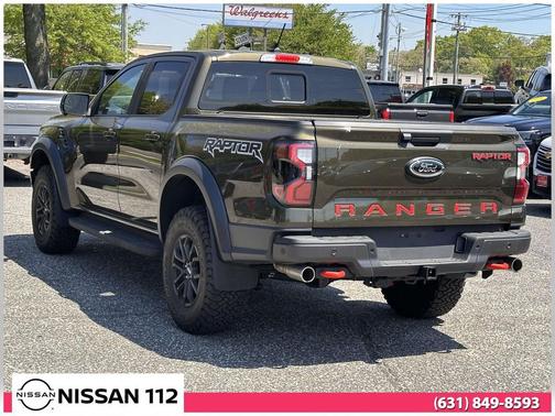 Shelter Green Metallic 2024 Ford Ranger Raptor