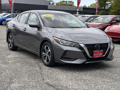 Gun Metallic 2023 Nissan Sentra SV