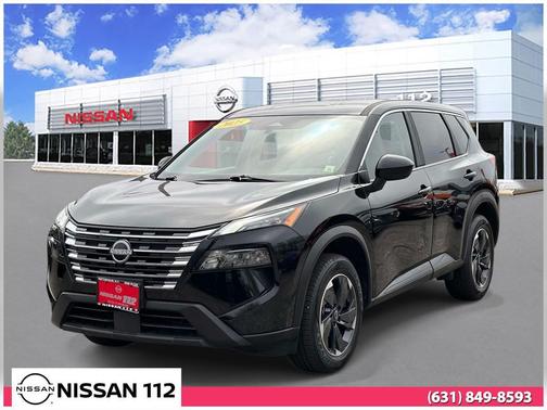 Super Black 2025 Nissan Rogue SV