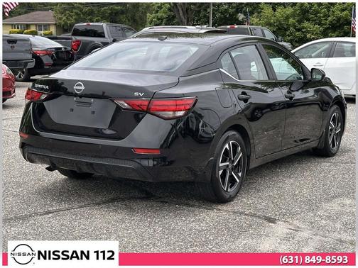 Super Black 2024 Nissan Sentra SV