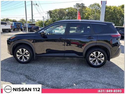 Super Black 2023 Nissan Rogue SV