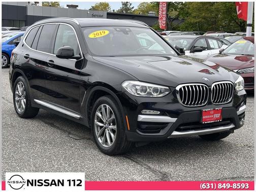 Jet Black 2019 BMW X3 xDrive30i