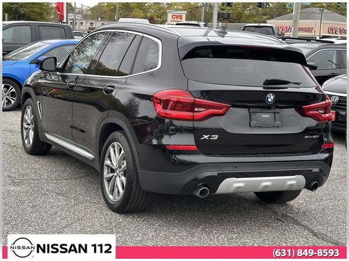 Jet Black 2019 BMW X3 xDrive30i