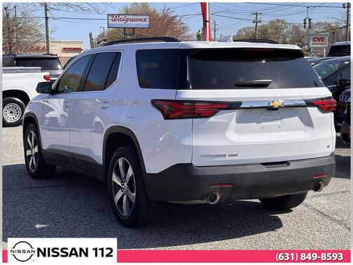 Summit White 2023 Chevrolet Traverse LT Leather