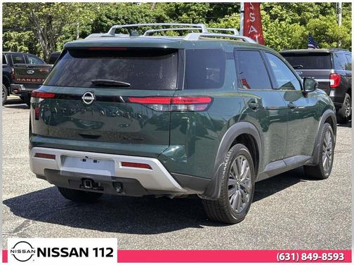 Green Pearl 2023 Nissan Pathfinder SL 4WD